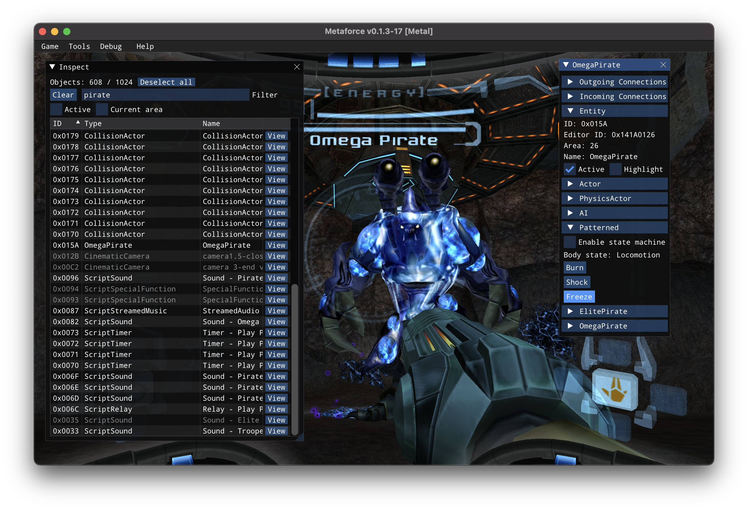Metaforce screenshot